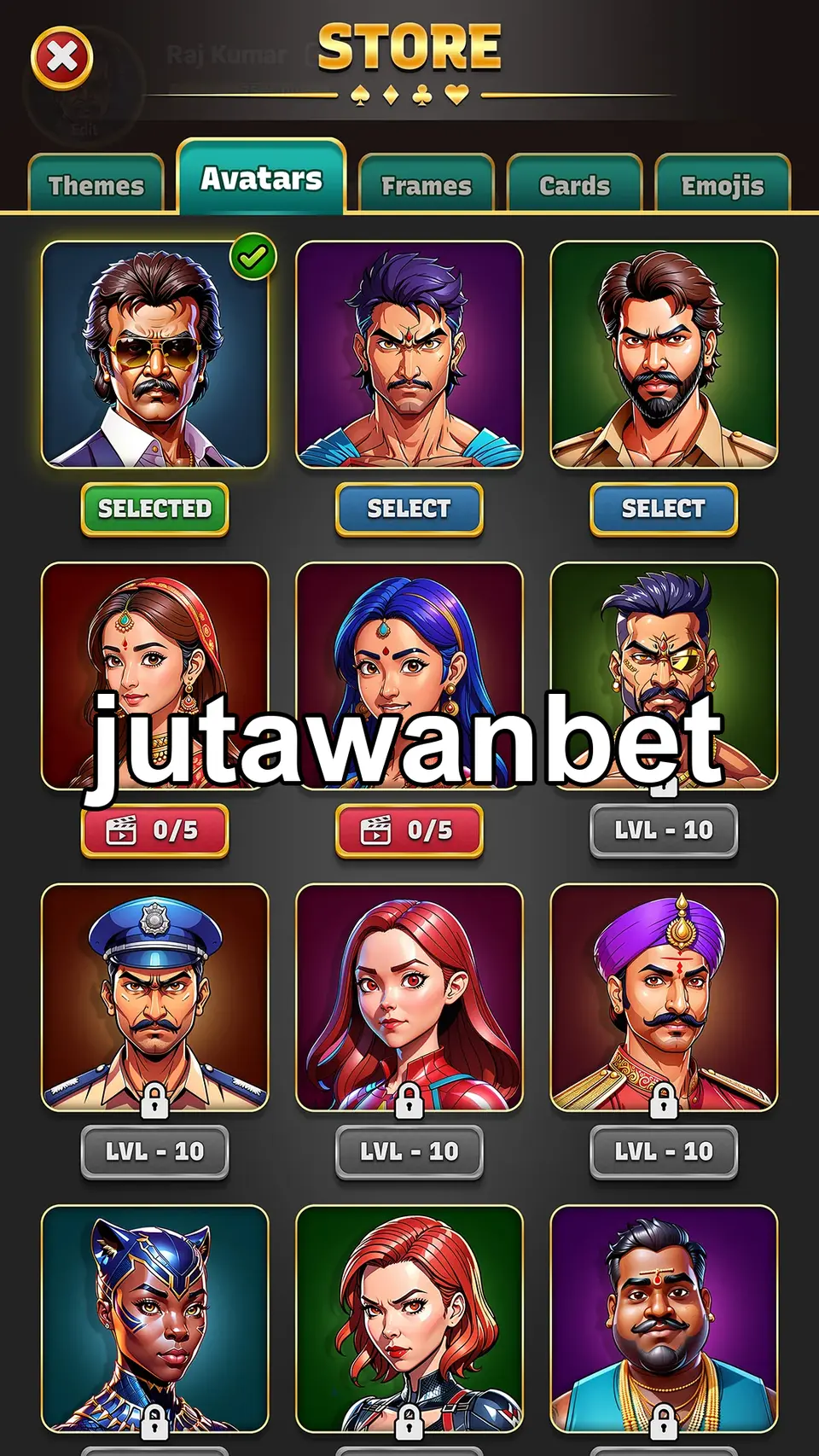 jutawanbet Tangkapan Layar Resmi APK